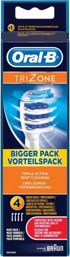 Oral B Oral-B TriZone - Opzetborstels - 4 Stuks -SmileBright Goedkope Winkel 329x1200 1