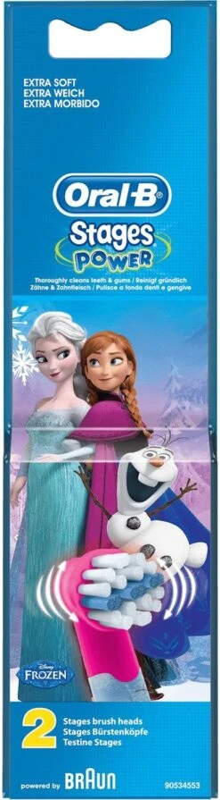 Oral B Oral-B Stages Power - Disney Frozen - Opzetborstels - 2 Stuks -SmileBright Goedkope Winkel 331x1200 3