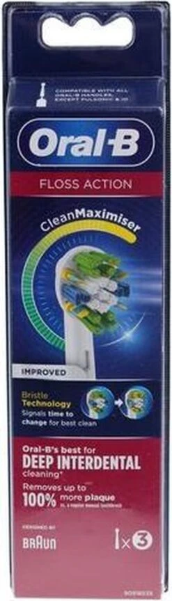 Oral B Oral-B Opzetborstels FlossAction 3 Stuks -SmileBright Goedkope Winkel 343x1200
