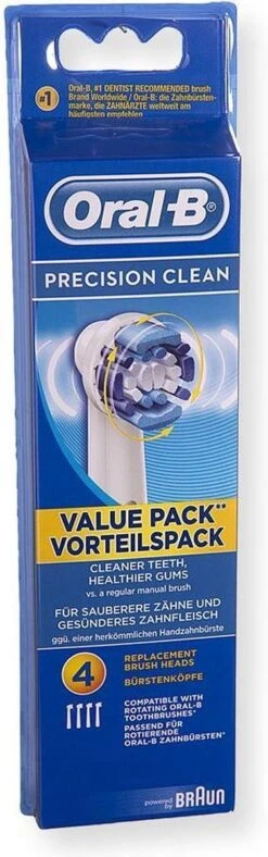 Oral B Oral-B Precision Clean Opzetborstels - 4 Stuks -SmileBright Goedkope Winkel 376x1200