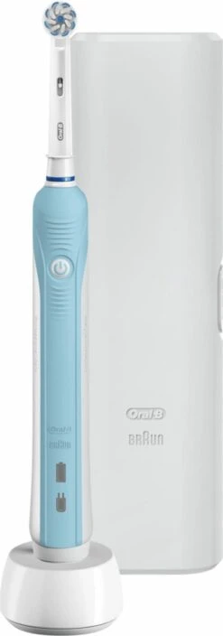 Oral B Oral-B PRO750 Sensi UltraThin - Elektrische Tandenborstel - Inclusief Reisetui -SmileBright Goedkope Winkel 421x1200