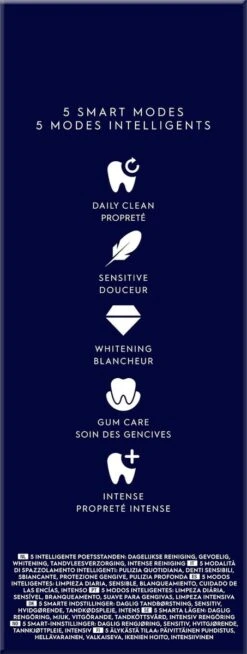 Oral B IO 6N - SMILE Black Lava Elektrische Tandenborstel Ontworpen Door Braun -SmileBright Goedkope Winkel 453x1200