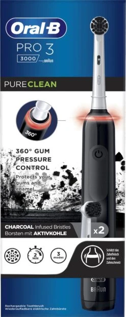 Oral B Oral-B Pro 3 3000 - Elektrische Tandenborstel - Zwart -SmileBright Goedkope Winkel 479x1200 1