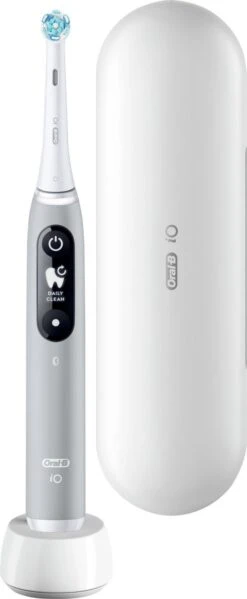 Oral B Oral-B IO - 6 - Opal Grey-Elektrische Tandenborstel Met Revolutionaire Magnetische Technologie Powered By Braun 18 Oral B Oral-B IO - 6 - Opal Grey-Elektrische Tandenborstel Met Revolutionaire Magnetische Technologie Powered By Braun -SmileBright Goedkope Winkel 495x1200