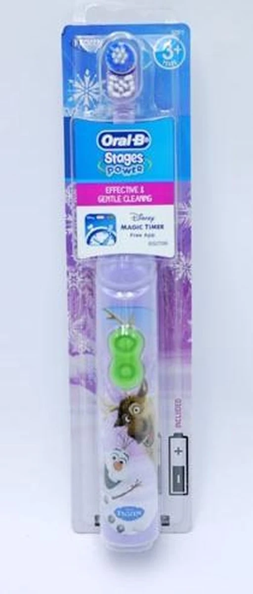 Oral B Oral-B Stages - Power Frozen- Elektrische Tandenborstel Op Batterijen 6 Oral B Oral-B Stages - Power Frozen- Elektrische Tandenborstel Op Batterijen - Afbeelding 6