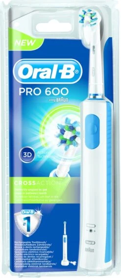Oral B Oral-B PRO600 - Cross Action - Elektrische Tandenborstel -SmileBright Goedkope Winkel 522x1200