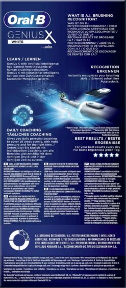Oral B Oral-B Genius X - Wit - Elektrische Tandenborstel - Ontworpen Door Braun - 1 Handvat En 1 Opzetborstel 20 Oral B Oral-B Genius X - Wit - Elektrische Tandenborstel - Ontworpen Door Braun - 1 Handvat En 1 Opzetborstel -SmileBright Goedkope Winkel 525x1200