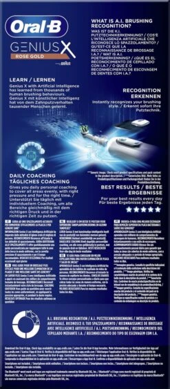 Oral B Oral-B Genius X Elektrische Tandenborstel Rosegold -SmileBright Goedkope Winkel 526x1200 1