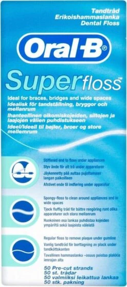 Oral B Oral-B Superfloss - 50 Stuks - Flosdraad -SmileBright Goedkope Winkel 530x1200 2