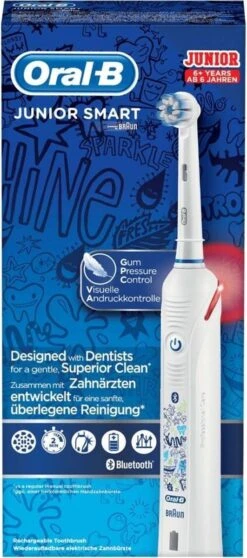 Oral B Oral-B Junior - Elektrische Tandenborstel - Wit -SmileBright Goedkope Winkel 531x1200