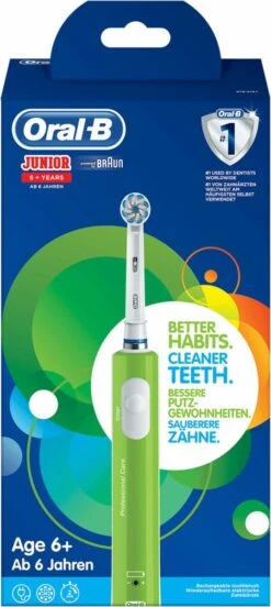 Oral B Oral-B Junior - Elektrische Tandenborstel - Groen 24 Oral B Oral-B Junior - Elektrische Tandenborstel - Groen -SmileBright Goedkope Winkel 537x1200 2