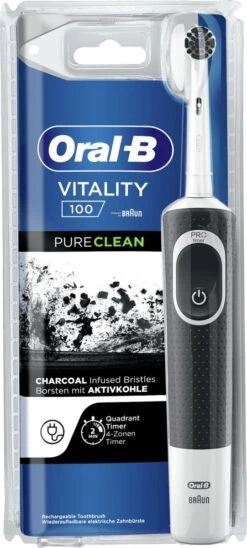 Oral B Oral-B Vitality - 100 - Pure Clean Elektrische Tandenborstel Ontworpen Door Braun -SmileBright Goedkope Winkel 541x1200