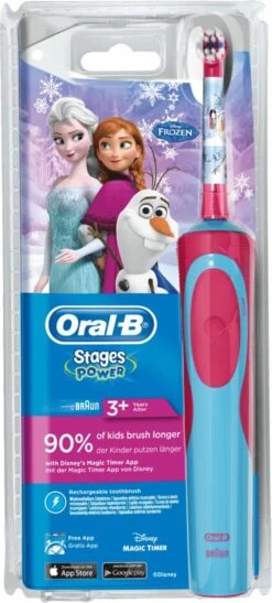 Oral B Oral-B Stages Power Kids Frozen - Elektrische Tandenborstel - 1 Handvat En 1 Opzetborstel -SmileBright Goedkope Winkel 542x1200 1