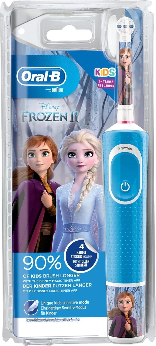 Oral B Oral-B Kids Elektrische Tandenborstel - Disney Frozen - Voor Kinderen Vanaf 3 Jaar 16 Oral B Oral-B Kids Elektrische Tandenborstel - Disney Frozen - Voor Kinderen Vanaf 3 Jaar - Afbeelding 16