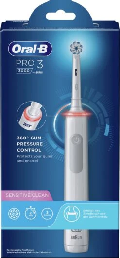 Oral B Oral-B Pro 3 3000 - Wit - Elektrische Tandenborstel - Ontworpen Door Braun - 1 Handvat En 1 Opzetborstel -SmileBright Goedkope Winkel 558x1200 1