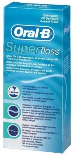 Oral B Oral-B Superfloss - 50 Stuks - Flosdraad -SmileBright Goedkope Winkel 560x1200