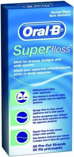 Oral B Oral-B Superfloss - 50 Stuks - Flosdraad -SmileBright Goedkope Winkel 564x1200