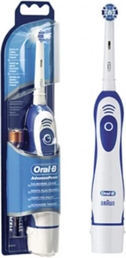 Oral B Oral-B Tandenborstel - AdvancePower - Elektrische Tandenborstel Op Batterijen -SmileBright Goedkope Winkel 587x1200