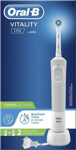Oral B Oral-B Vitality 170 - Elektrische Tandenborstel - Wit -SmileBright Goedkope Winkel 606x1200