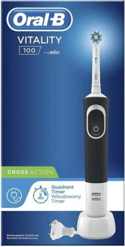 Oral B Oral-B Vitality 100 CrossAction Zwart - Elektrische Tandenborstel -SmileBright Goedkope Winkel 607x1200 1