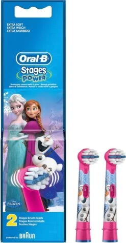Oral B Oral-B Stages Power - Disney Frozen - Opzetborstels - 2 Stuks -SmileBright Goedkope Winkel 625x1200