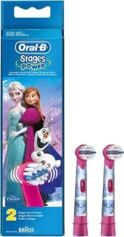 Oral B Oral-B Stages Power - Disney Frozen - Opzetborstels - 2 Stuks -SmileBright Goedkope Winkel 627x1200