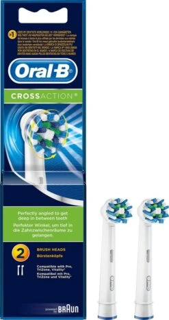 Oral B Oral-B Cross Action EB50 - 2 Stuks - Opzetborstels 37 Oral B Oral-B Cross Action EB50 - 2 Stuks - Opzetborstels -SmileBright Goedkope Winkel 635x1200 2