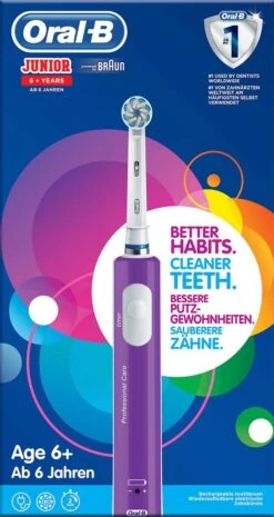 Oral B Oral-B Junior - Elektrische Tandenborstel - Paars -SmileBright Goedkope Winkel 638x1200 2