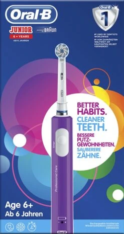 Oral B Oral-B Junior - Elektrische Tandenborstel - Paars -SmileBright Goedkope Winkel 638x1200 3