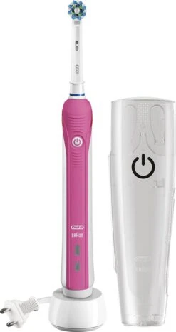 Oral B Oral-B Pro 2500 CrossAction Pink - Elektrische Tandenborstel 13 Oral B Oral-B Pro 2500 CrossAction Pink - Elektrische Tandenborstel -SmileBright Goedkope Winkel 638x1200 6
