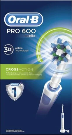 Oral B Oral-B PRO600 - Cross Action - Elektrische Tandenborstel -SmileBright Goedkope Winkel 640x1200 1