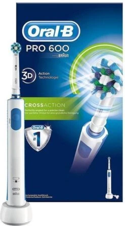 Oral B Oral-B PRO600 - Cross Action - Elektrische Tandenborstel -SmileBright Goedkope Winkel 663x1200 1