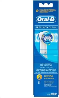 Oral B Oral-B Precision Clean - Met CleanMaximiser-technologie - Opzetborstels - 2 Stuks -SmileBright Goedkope Winkel 727x1200