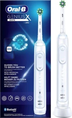 Oral B Oral-B Genius X - Wit - Elektrische Tandenborstel - Ontworpen Door Braun - 1 Handvat En 1 Opzetborstel 16 Oral B Oral-B Genius X - Wit - Elektrische Tandenborstel - Ontworpen Door Braun - 1 Handvat En 1 Opzetborstel -SmileBright Goedkope Winkel 741x1200