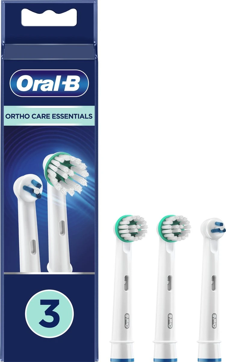 Oral B Oral-B Ortho Care - Opzetborstels - 3 Stuks 1 Oral B Oral-B Ortho Care - Opzetborstels - 3 Stuks