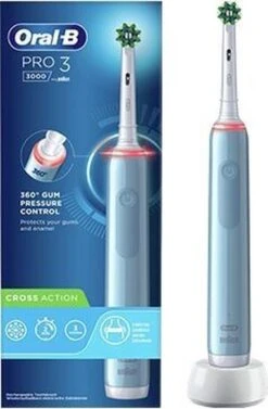 Oral B Oral-B Pro 3 - 3000 - Elektrische Tandenborstel - Ontworpen Door Braun - Blauw -SmileBright Goedkope Winkel 786x1200