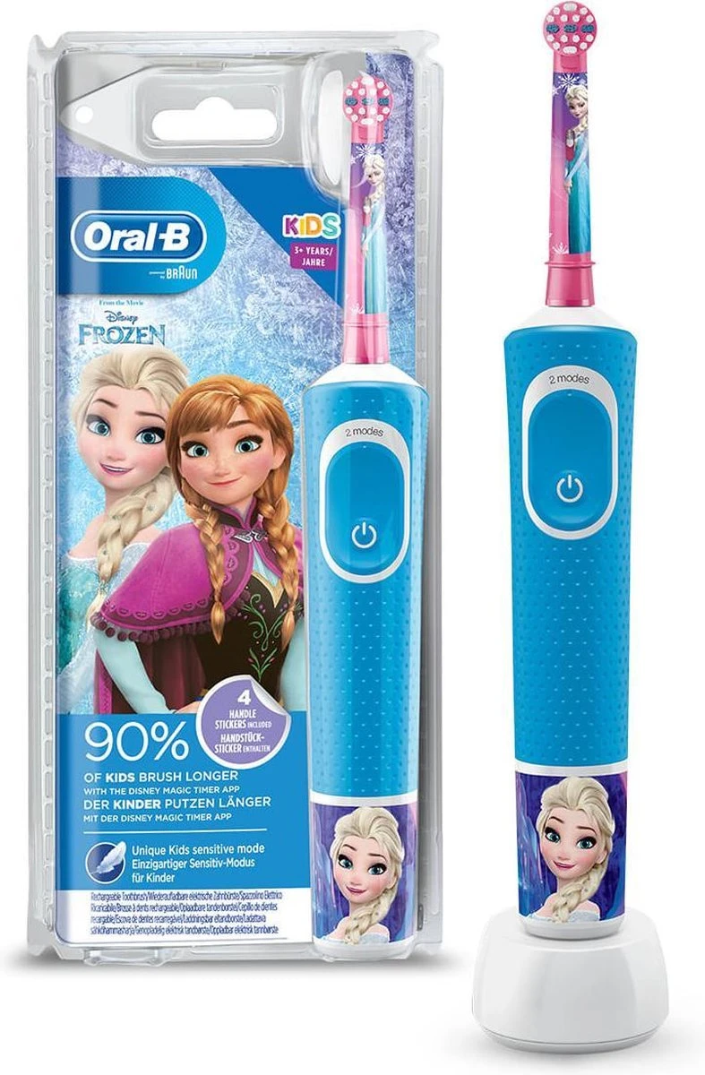 Oral B Oral-B Kids Elektrische Tandenborstel - Disney Frozen - Voor Kinderen Vanaf 3 Jaar 8 Oral B Oral-B Kids Elektrische Tandenborstel - Disney Frozen - Voor Kinderen Vanaf 3 Jaar - Afbeelding 8