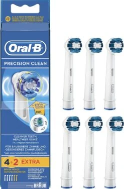 Oral B Oral-B Precision Clean - Opzetborstels - 6 Stuks - Wit 25 Oral B Oral-B Precision Clean - Opzetborstels - 6 Stuks - Wit -SmileBright Goedkope Winkel 788x1200