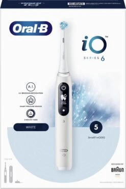 Oral B Oral-B IO 6 - Elektrische Tandenborstel - Wit -SmileBright Goedkope Winkel 797x1200 1