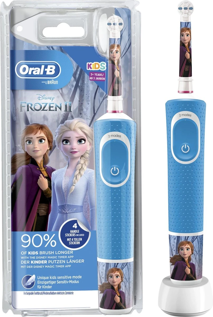 Oral B Oral-B Kids Elektrische Tandenborstel - Disney Frozen - Voor Kinderen Vanaf 3 Jaar 1 Oral B Oral-B Kids Elektrische Tandenborstel - Disney Frozen - Voor Kinderen Vanaf 3 Jaar