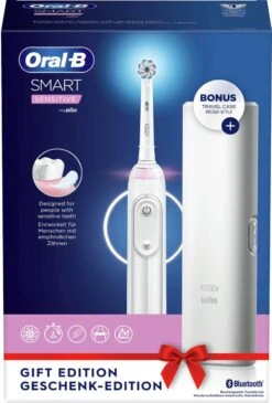 Oral B Oral-B Smart Sensitive - Elektrische Tandenborstel - Ontworpen Door Braun - 1 Handvat En 1 Opzetborstel -SmileBright Goedkope Winkel 812x1200