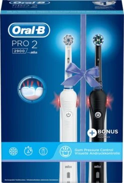 Oral B Oral-B PRO 2 2900 - Elektrische Tandenborstel - Duopack 19 Oral B Oral-B PRO 2 2900 - Elektrische Tandenborstel - Duopack -SmileBright Goedkope Winkel 812x1200 4