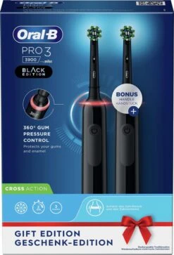 Oral B Oral-B Pro 3 3900 - Elektrische Tandenborstels Duoverpakking -SmileBright Goedkope Winkel 816x1200 2