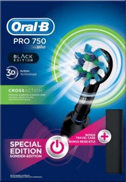Oral B Oral-B PRO 750 - Elektrische Tandenborstel - Zwart -SmileBright Goedkope Winkel 836x1200 3