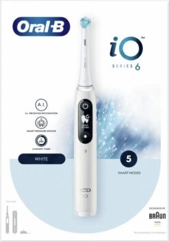 Oral B Oral-B IO 6 - Elektrische Tandenborstel - Wit -SmileBright Goedkope Winkel 840x1200 1