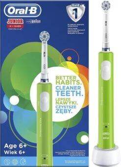 Oral B Oral-B Junior - Elektrische Tandenborstel - Groen 28 Oral B Oral-B Junior - Elektrische Tandenborstel - Groen -SmileBright Goedkope Winkel 870x1200