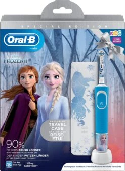 Oral B Oral-B Kids Frozen 2 - Elektrische Tandenborstel - Powered By Braun - 1 Handvat En 1 Opzetborstel -SmileBright Goedkope Winkel 883x1200 1