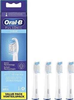 Oral B Oral-B Pulsonic SR32-4 - Opzetborstels - 4 Stuks - Wit -SmileBright Goedkope Winkel 887x1200