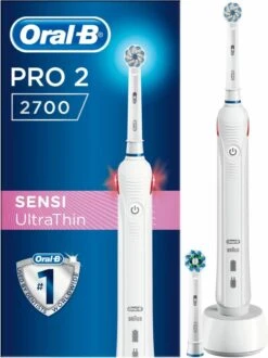 Oral B Oral-B Pro 2 2700 - Sensi Ultra Thin - Elektrische Tandenborstel - Wit 27 Oral B Oral-B Pro 2 2700 - Sensi Ultra Thin - Elektrische Tandenborstel - Wit -SmileBright Goedkope Winkel 899x1200 1