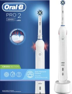 Oral B Oral-B Pro 2 2500 - Zwart - Elektrische Tandenborstel 23 Oral B Oral-B Pro 2 2500 - Zwart - Elektrische Tandenborstel -SmileBright Goedkope Winkel 926x1200